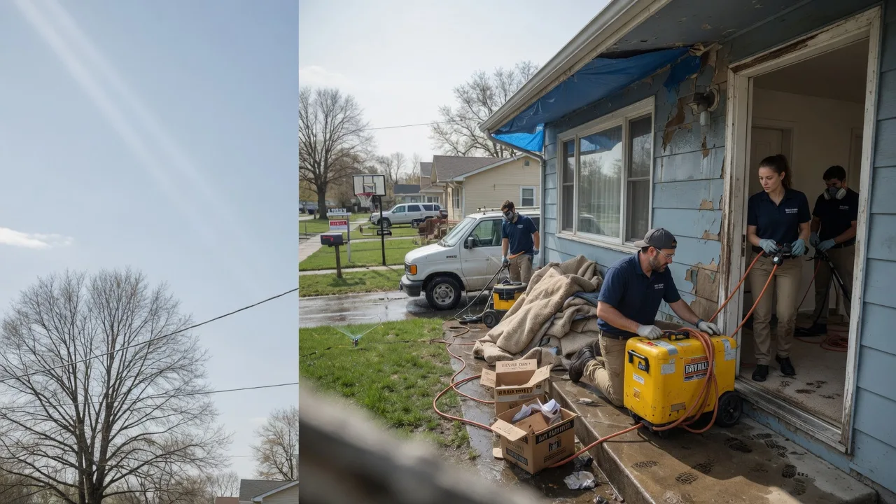 Basement Flood Cleanup in Gilby, ND near me